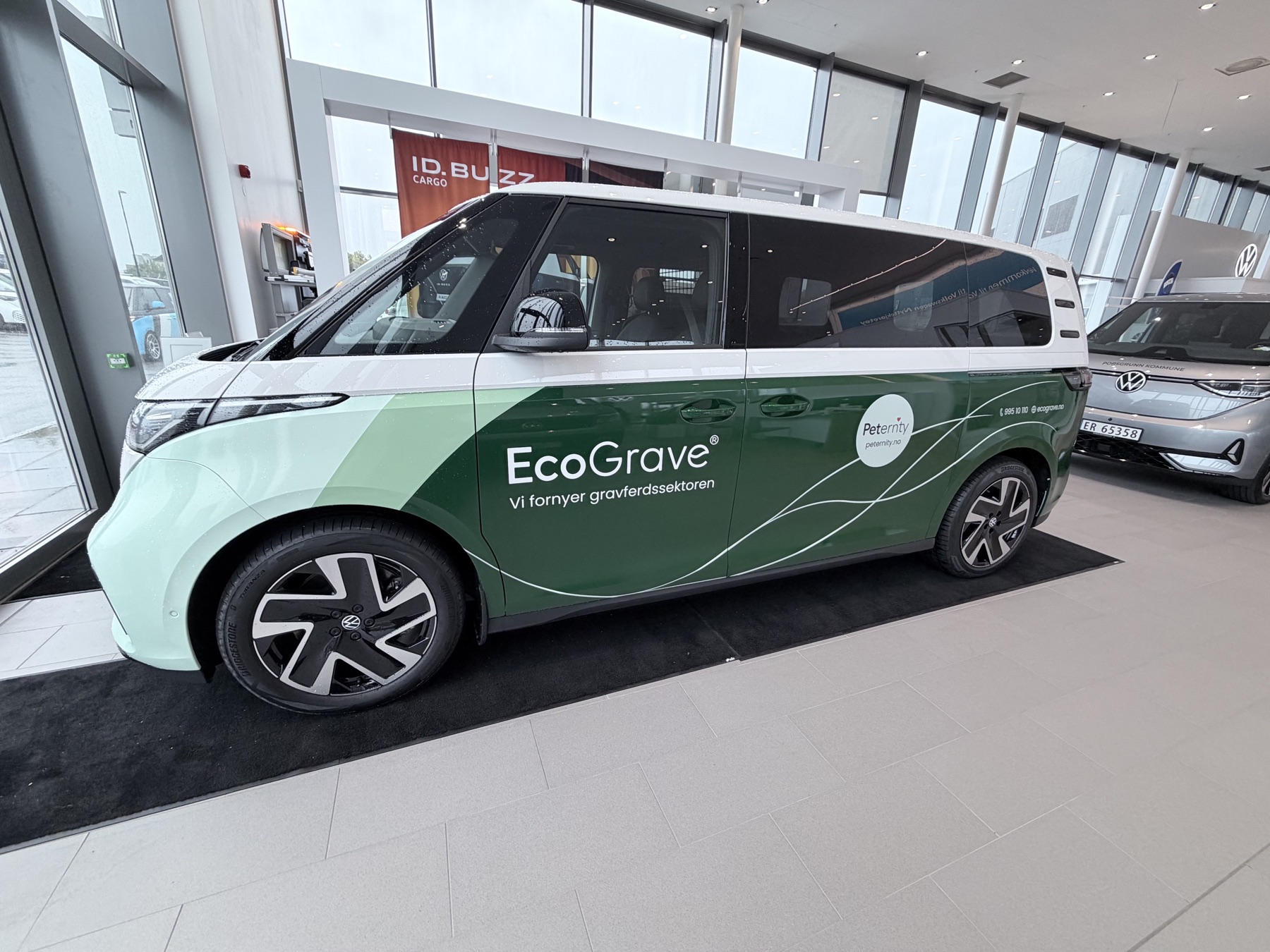 EcoGraves ID. Buzz GTX sett fra siden.