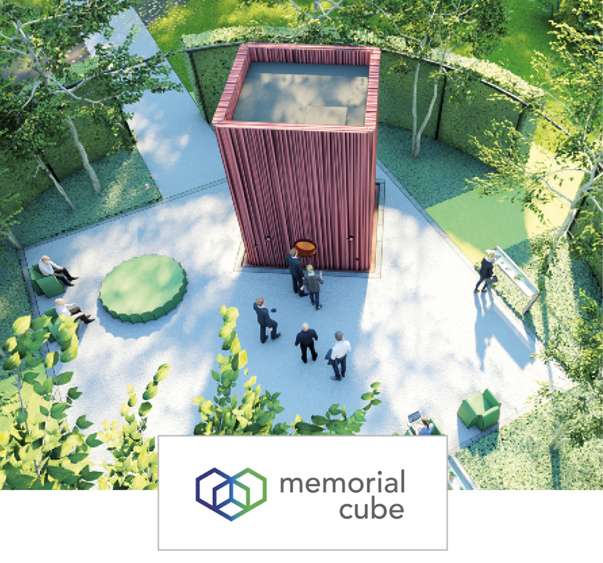 Memorial Cube – unikt minnested for oppbevaring av urner